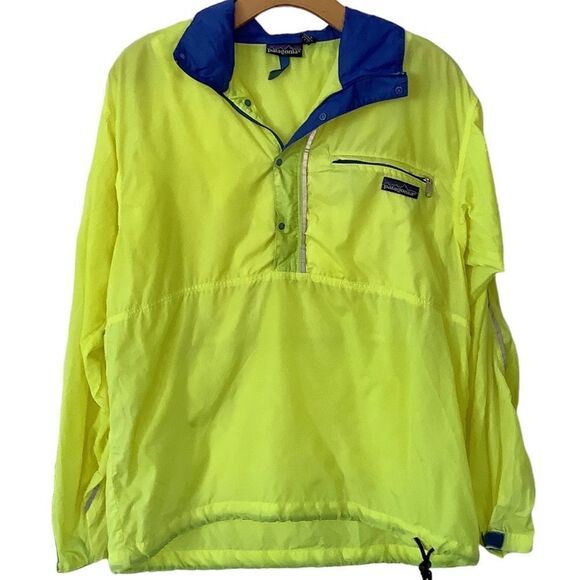 Men’s (Unisex) Patagonia Fluorescent  Wind resistant Shell. S - Picture 1 of 8